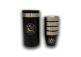 Shot Glasses and Case - Yeti - L255 Logo