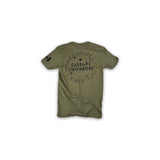 Tee-shirt - Military Green Calgary IAFF Logo