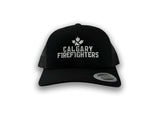 Hat - Trucker, Curved Brim, Center CF Leaf Logo