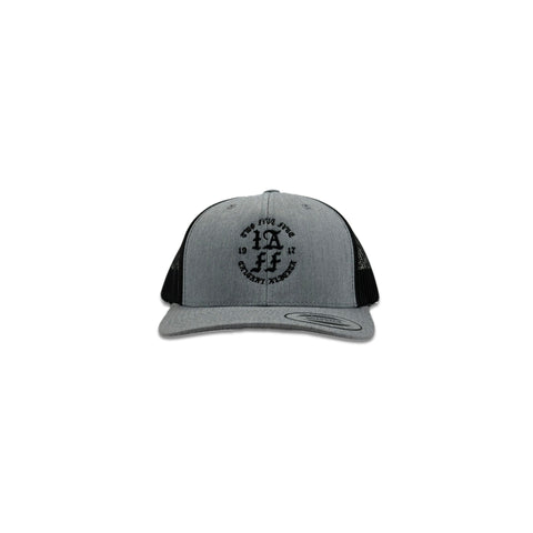 Hat - Trucker, Snapback, Two Tone, IAFF Script Logo