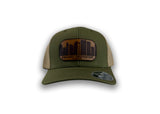 Hat - Trucker, Curved Brim, Wide Shield