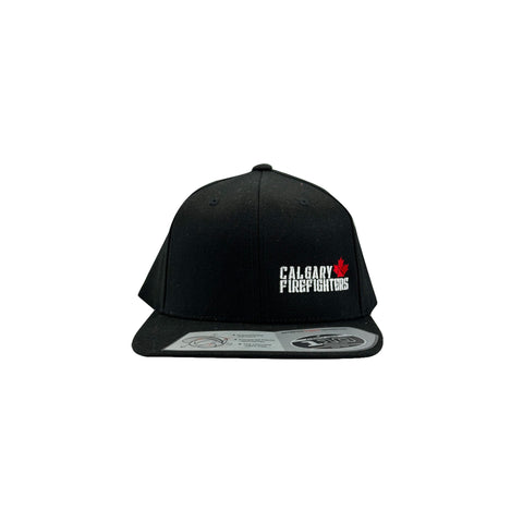 Hat - Premium Snapback, Flat Brim, Wordmark Logo