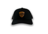 Hat - Trucker, Curved Brim, Shield Logo