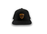 Hat - Snapback, Flat Brim, Shield Logo