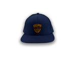 Hat - Snapback, Flat Brim, Shield Logo