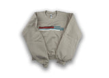 Crewneck - AA Fleece Pullover, Ladies Retro Logo